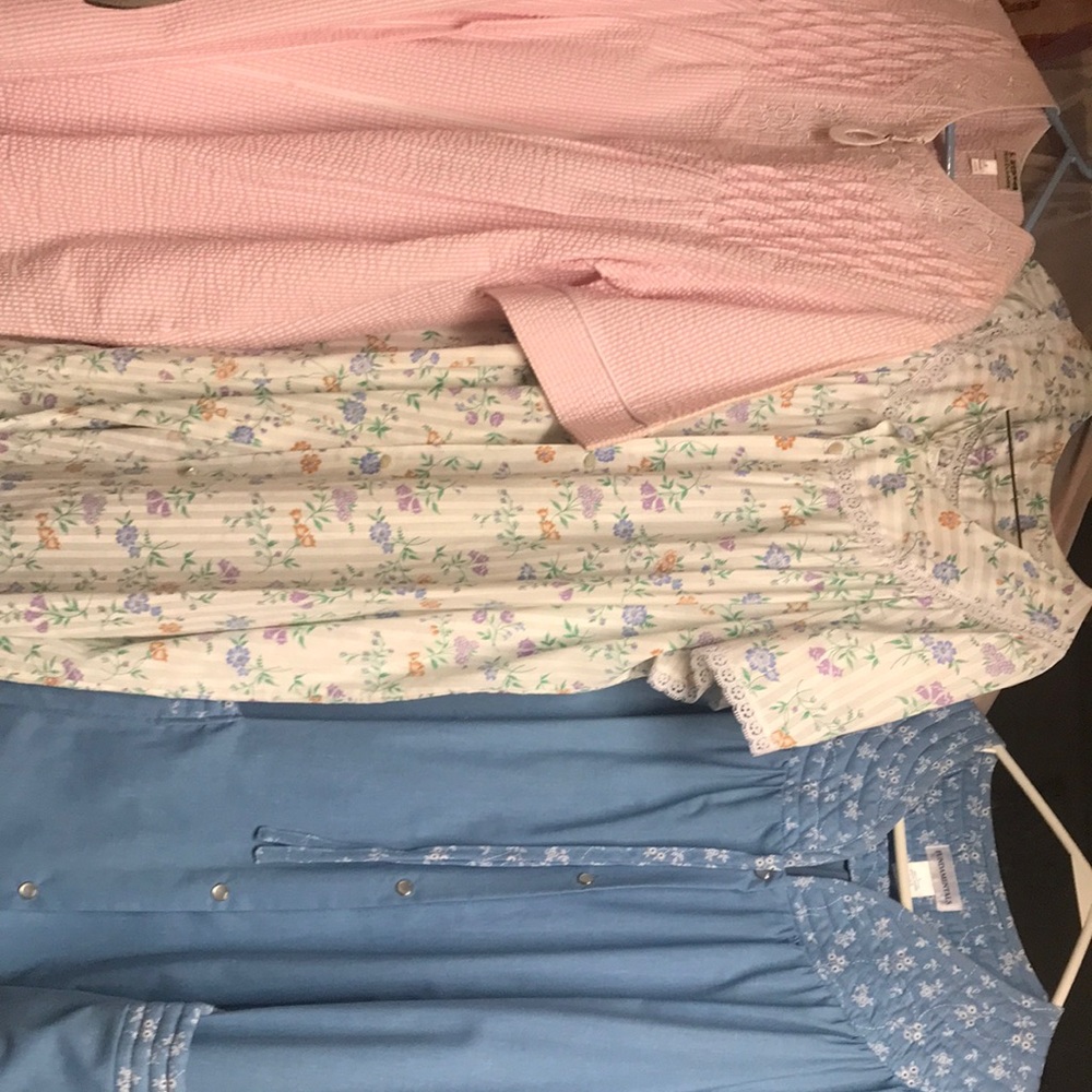 Bundle of 3 housecoats